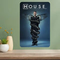 House Classic TV Show Metal Poster Sign – Retro Wall Décor