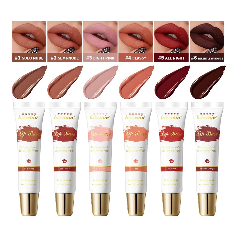 Lip Base Matte Finish Lips Blush Multi-use Vanilla Scent Hydrating