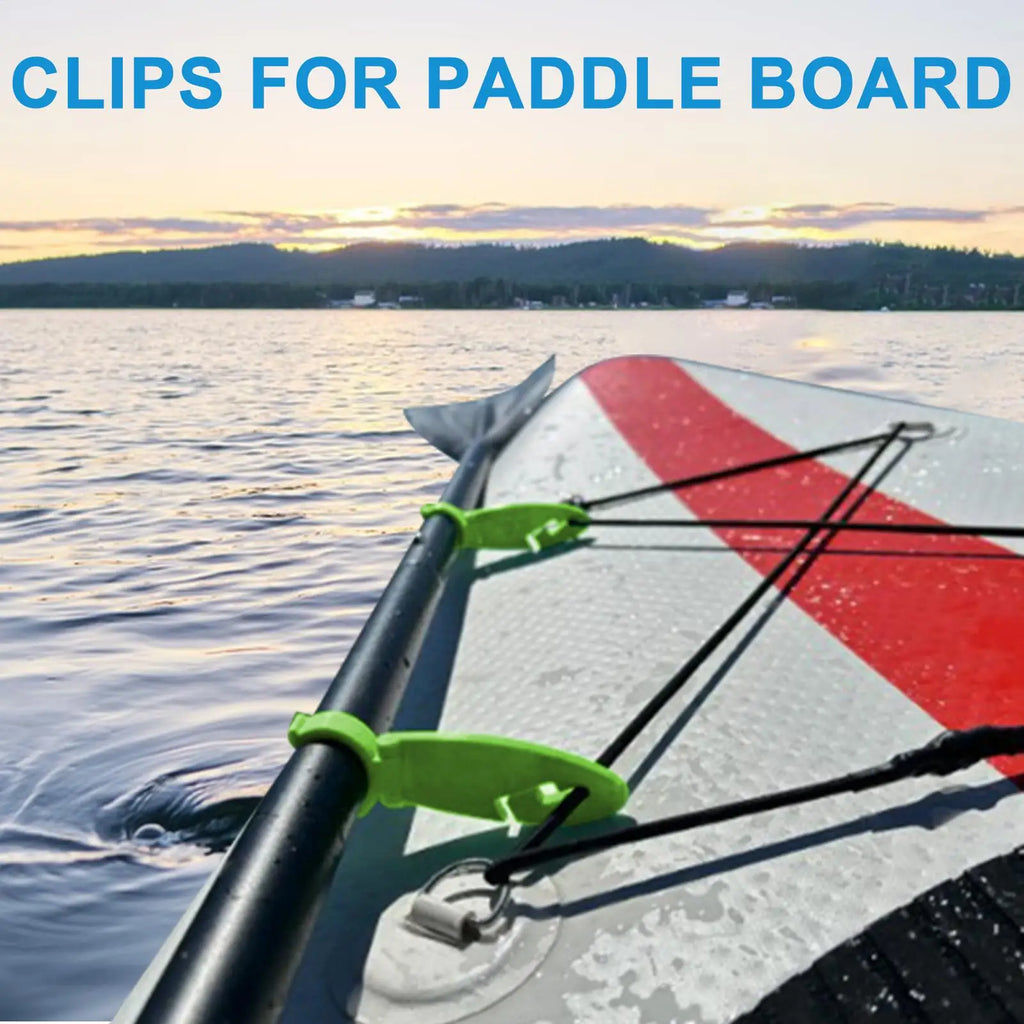 Paddle Board Fasten Clips Expandable Snap-Lock Clamps 2pcs