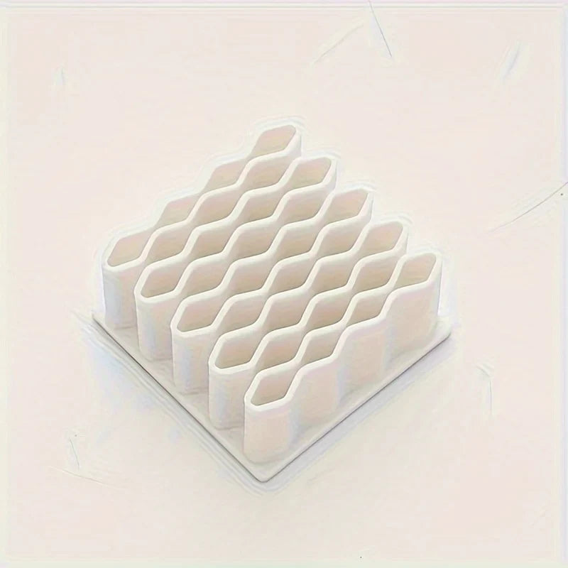 32-Grid Storage Box – Multi-Layer Organizer Rack with Labels