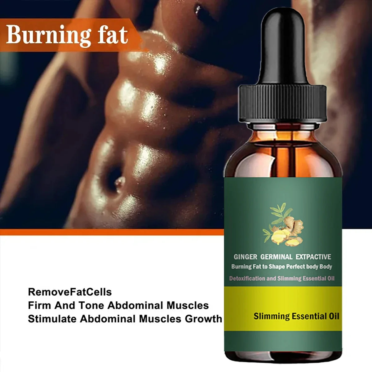 TRSTAY Ginger Firming Massage Oil – Waist Leg Belly