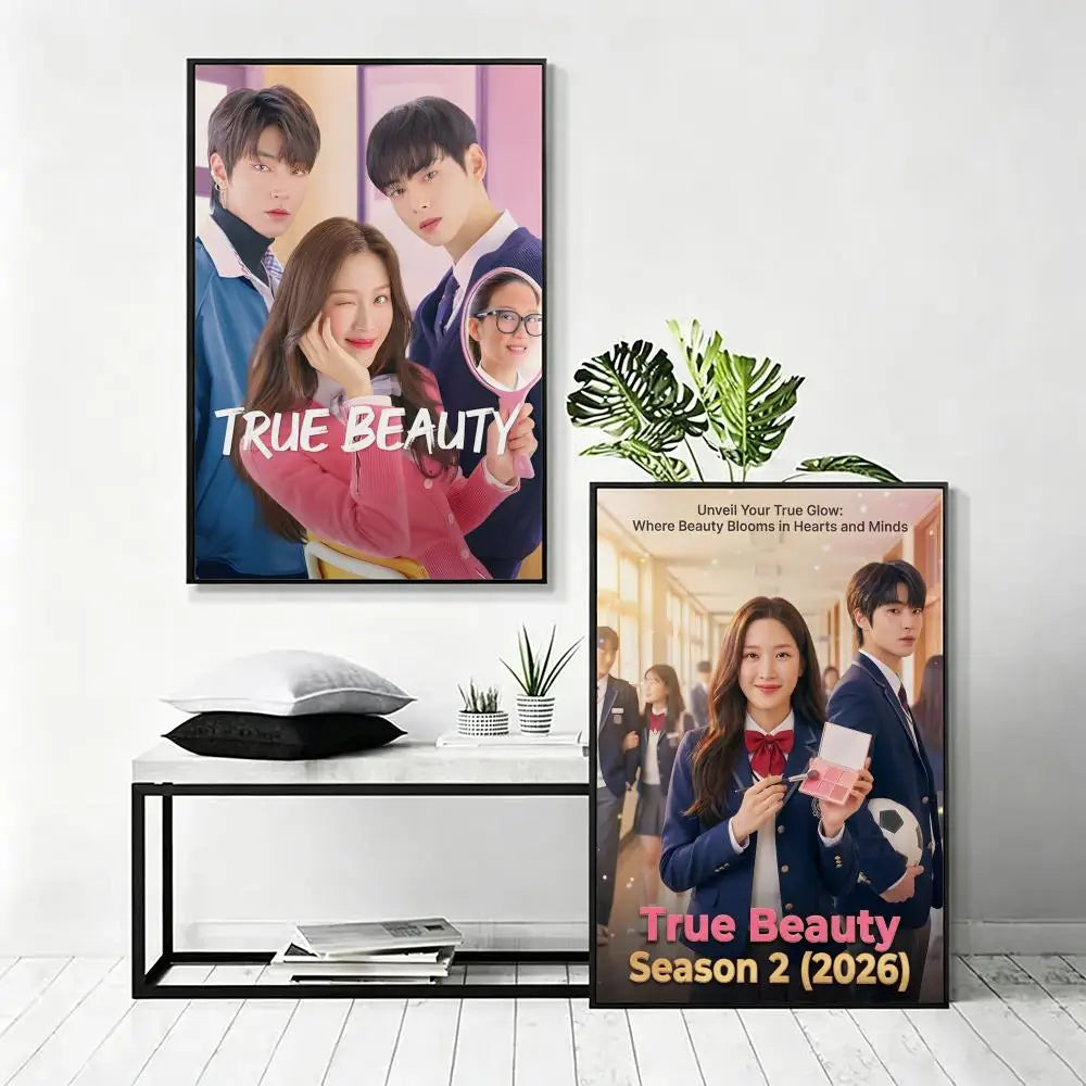Drama T-True B-Beauty HD Poster | Aesthetic Wall Art Decor