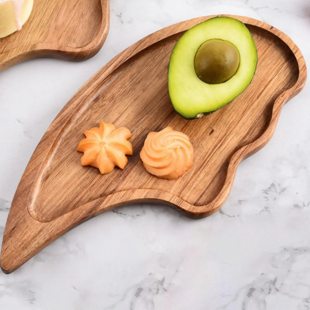 Rustic Wooden Charcuterie Board & Decorative Serving Tray