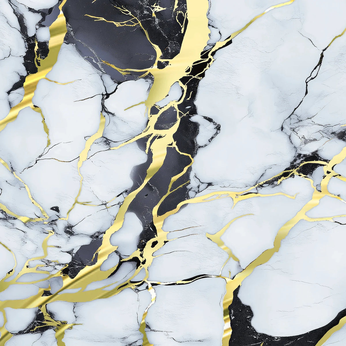 PVC Marble Pattern Self-Adhesive Wall Sticker | Oil-Proof
