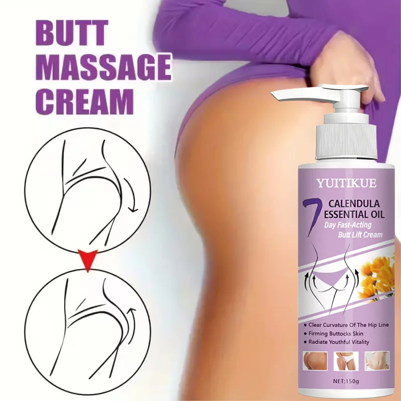 YUITIKUE Butt Lift Firming Cream 150g – Calendula, Collagen & Retinol