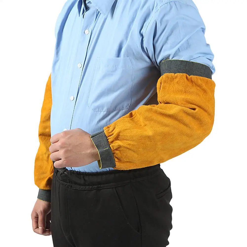 Cowhide Welding Arm Sleeve – Heat Resistant Arm Protector