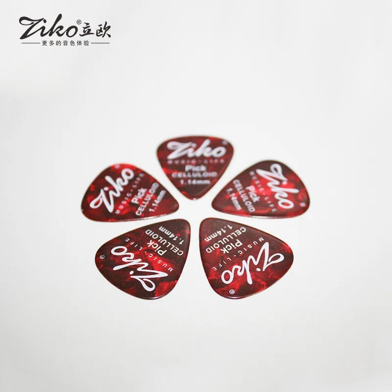 Box Celluloo Guitar Pick Chord Ukulele Plate Professional Grade Value