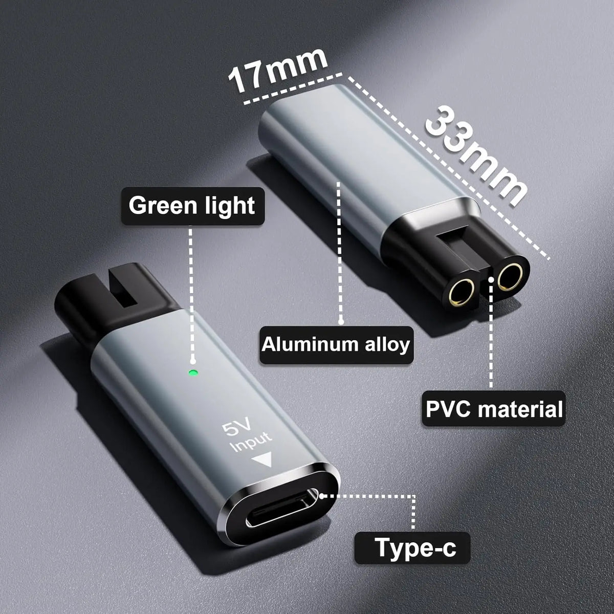 5V USB-C Shaver Charger Adapter for Philips OneBlade QP2724 QP2834