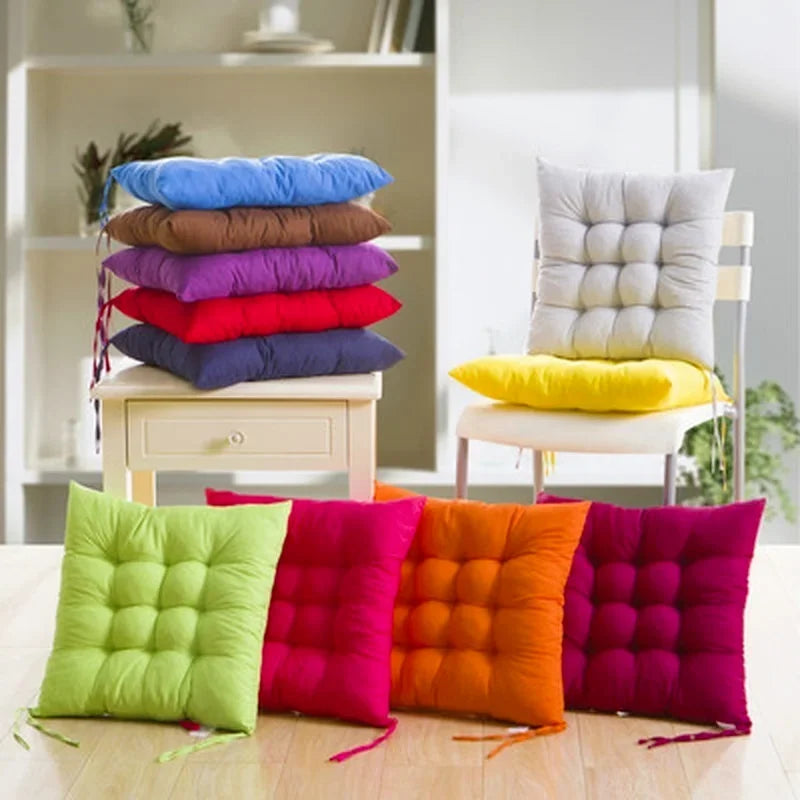 35x35cm Thickened Tie-On Seat Cushion – Anti-Slip Chair Pad
