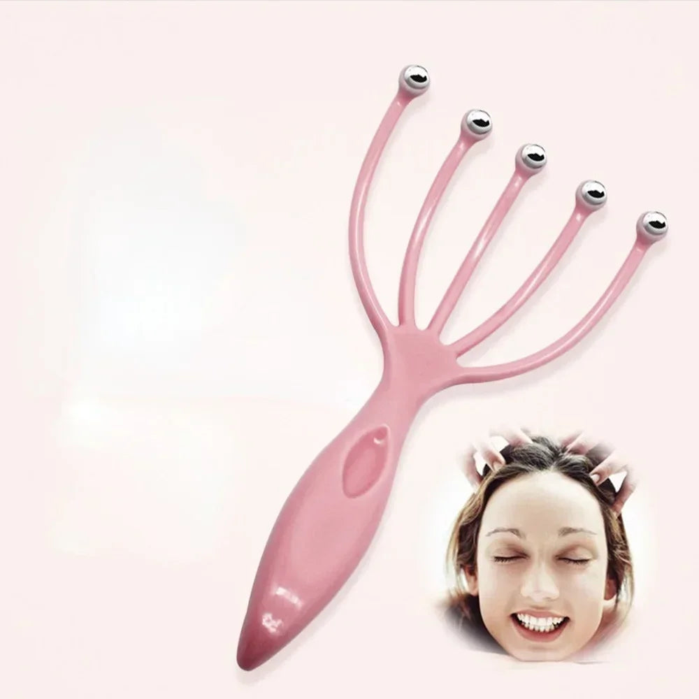 Octopus Head Scalp Massager | Neck & Scalp Relaxation Tool