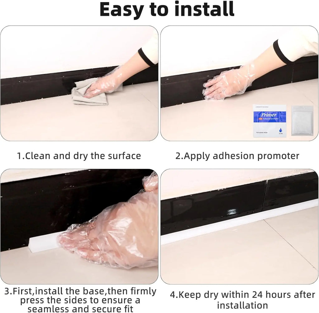 Peel & Stick Flexible Quarter Round Molding | Corner Trim