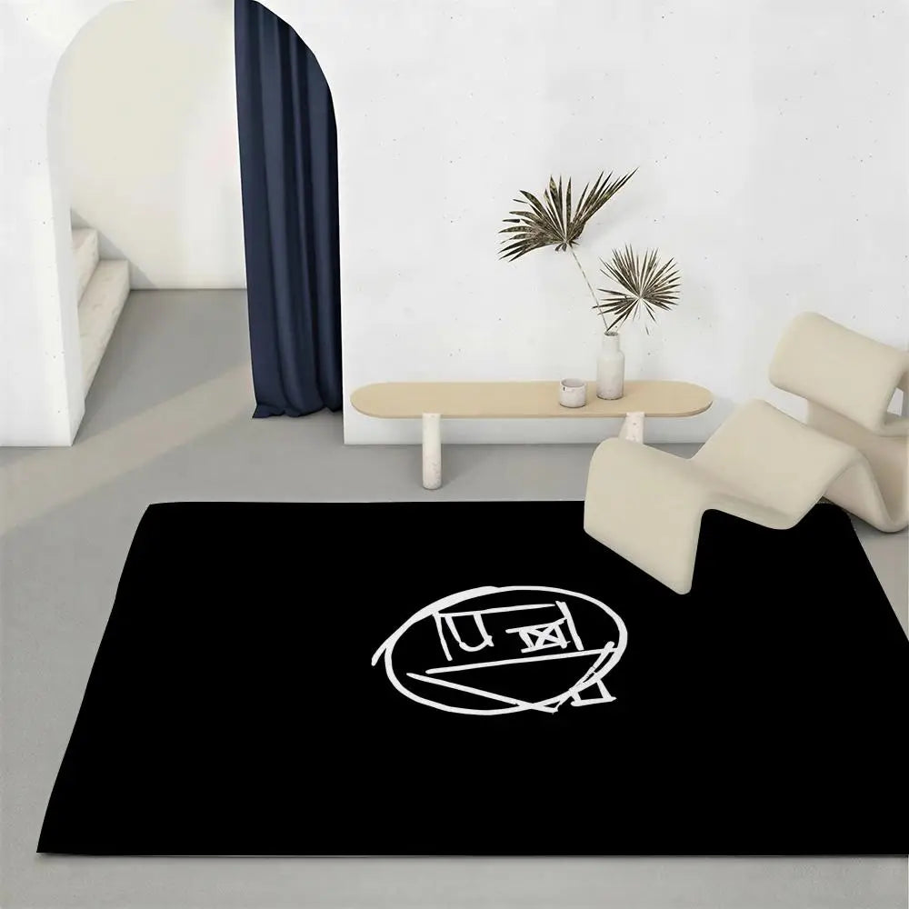 The Neighbourhood Rock Band Flannel Floor Mat – Non-Slip Rug