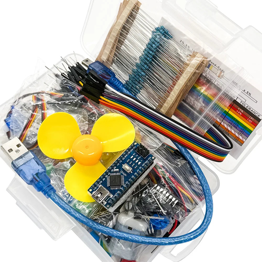 Arduino Nano Starter Kit – LED, Resistor & Components Set