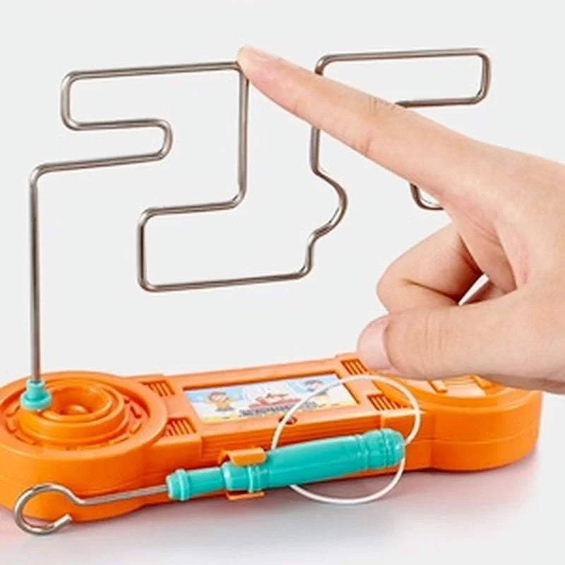 Kids Collison Electric Shock Toy Education Touch Maze Game Party