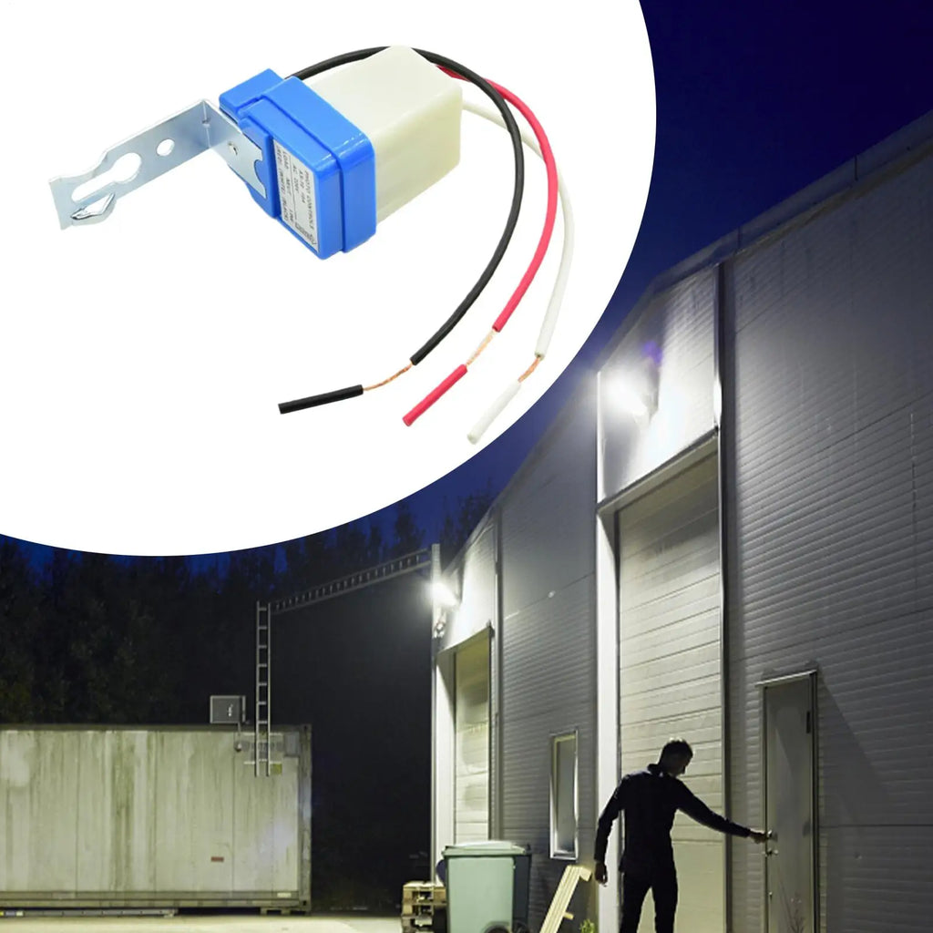 Photocell Street Light Auto Switch Sensor 12V–220V 10A IP44