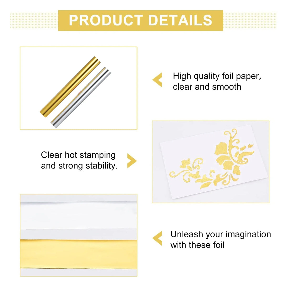 Stamping Pens Heated Foil USB Heat Pen Scrapbooking Tool Kits Gold