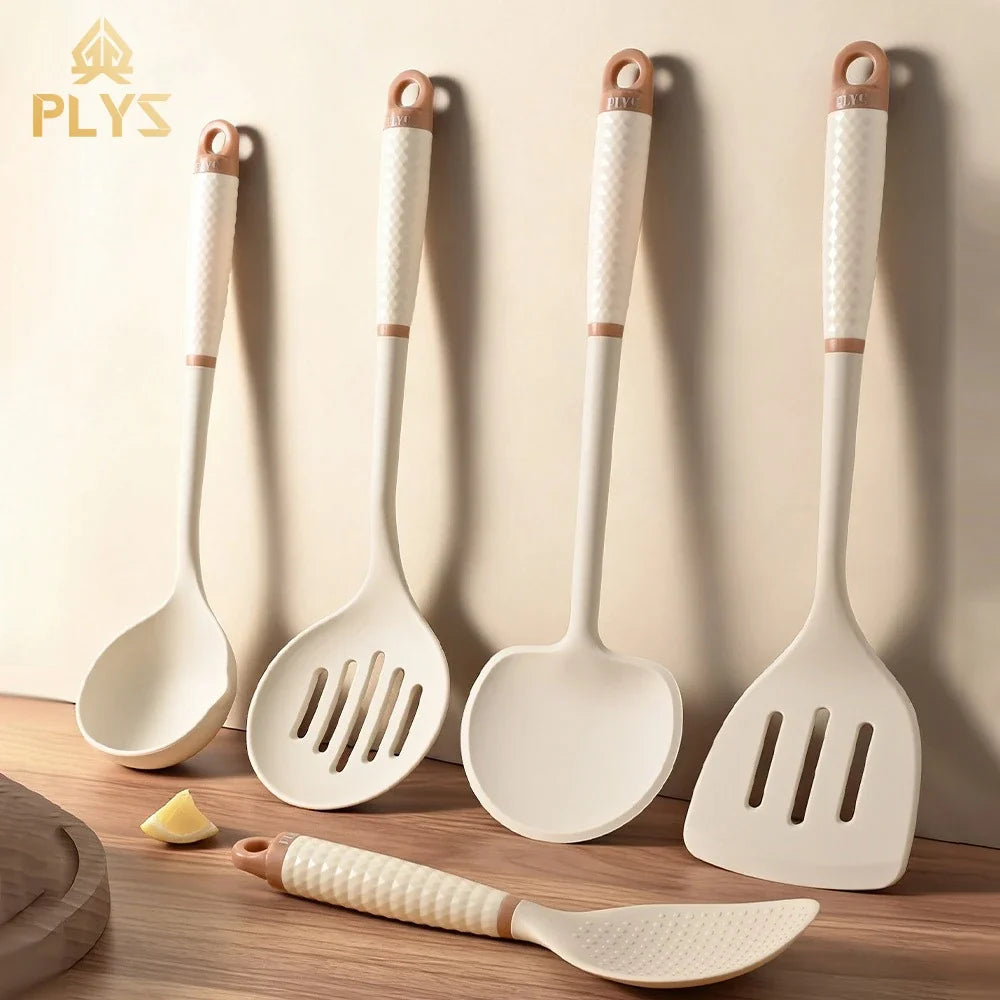 PLYS Silicone Kitchen Utensil Set – Heat Resistant Cooking Tools