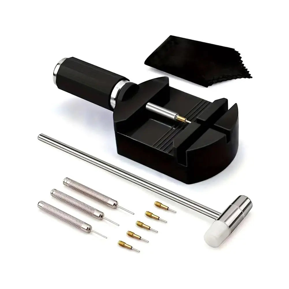 Watch Link Remover Tool Kit – 11-Piece Band Pin Repair Set
