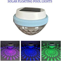 Solar RGB LED Floating Pool Lights – IPX6 Waterproof 1–2 Pack