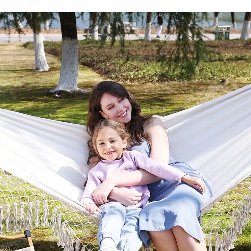 Indoor Outdoor Tent Swing Chair – Cotton Hammock Seat