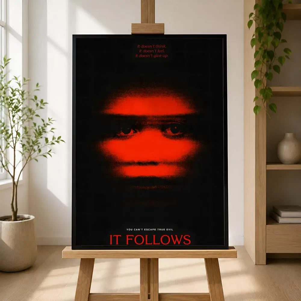 Halloween Movie Peel-and-Stick PVC Wall Poster – HD Art Decor