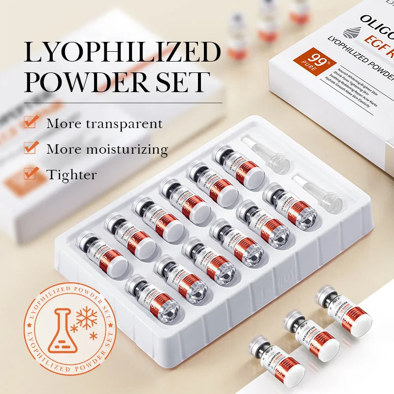 BIOAQUA Lyophilized Powder Firming Face Serum 12pc Set