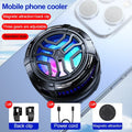 Magnetic Absorption Cooling Fan Mobile Phone Cooler Three-gear
