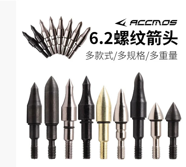 Arrowhead Arrow Point Tips ID Shafts Archery Target Hunting Shooting