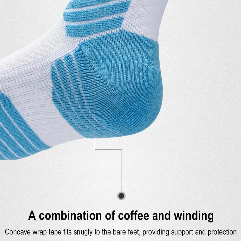 Men's Elite Thick Basketball Socks – Towel Bottom & High-Top