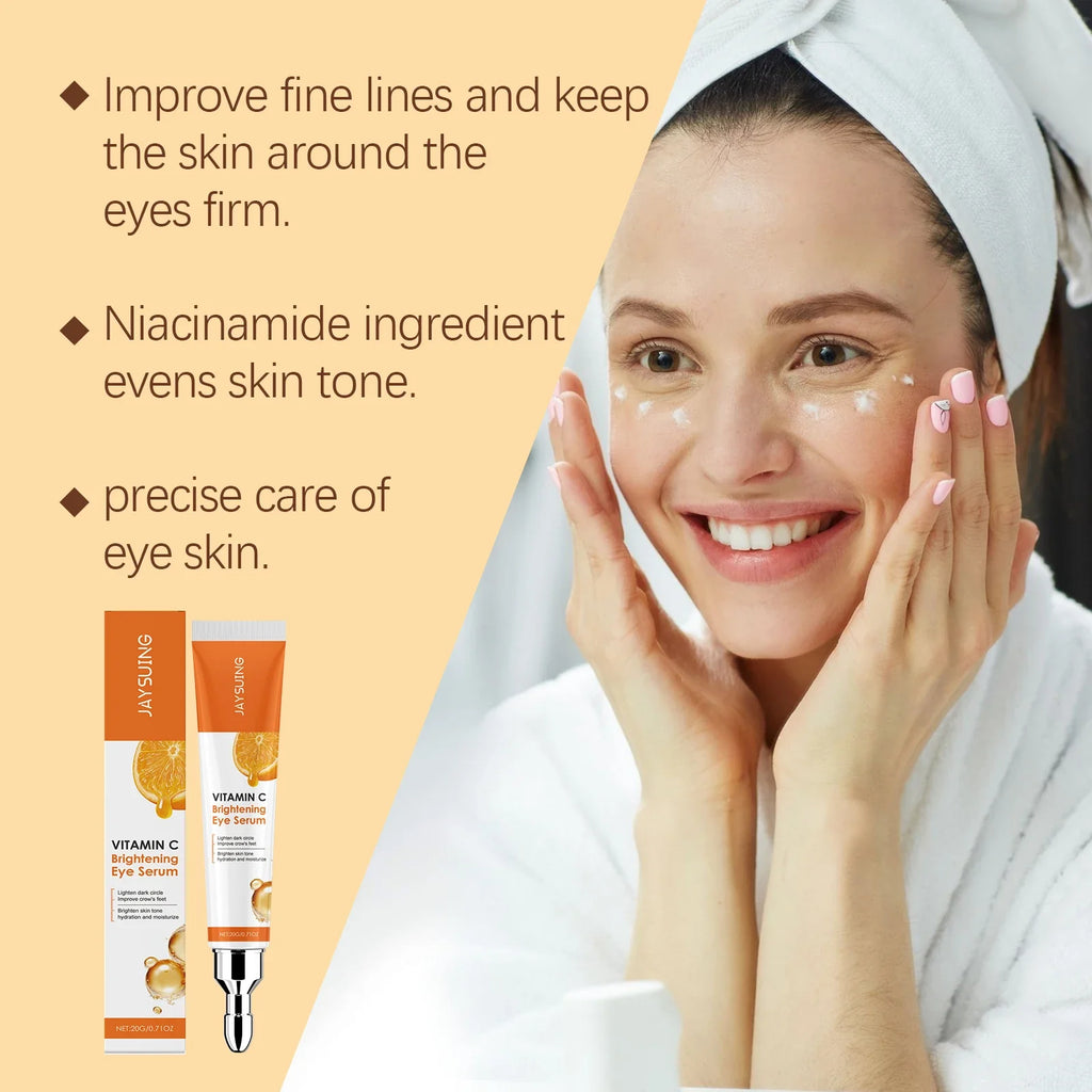 Vitamin C Eye Cream – Brighten, Firm & Hydrate Under Eyes