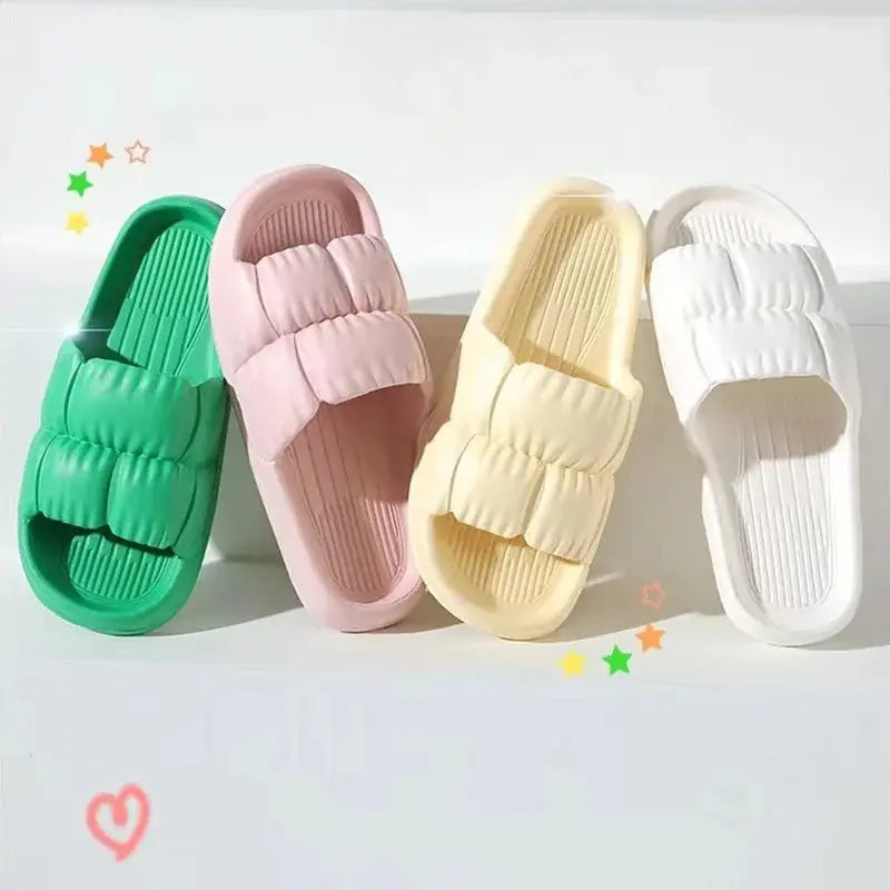 Non-Slip Soft Slippers for Women & Men – 11-Pair Set