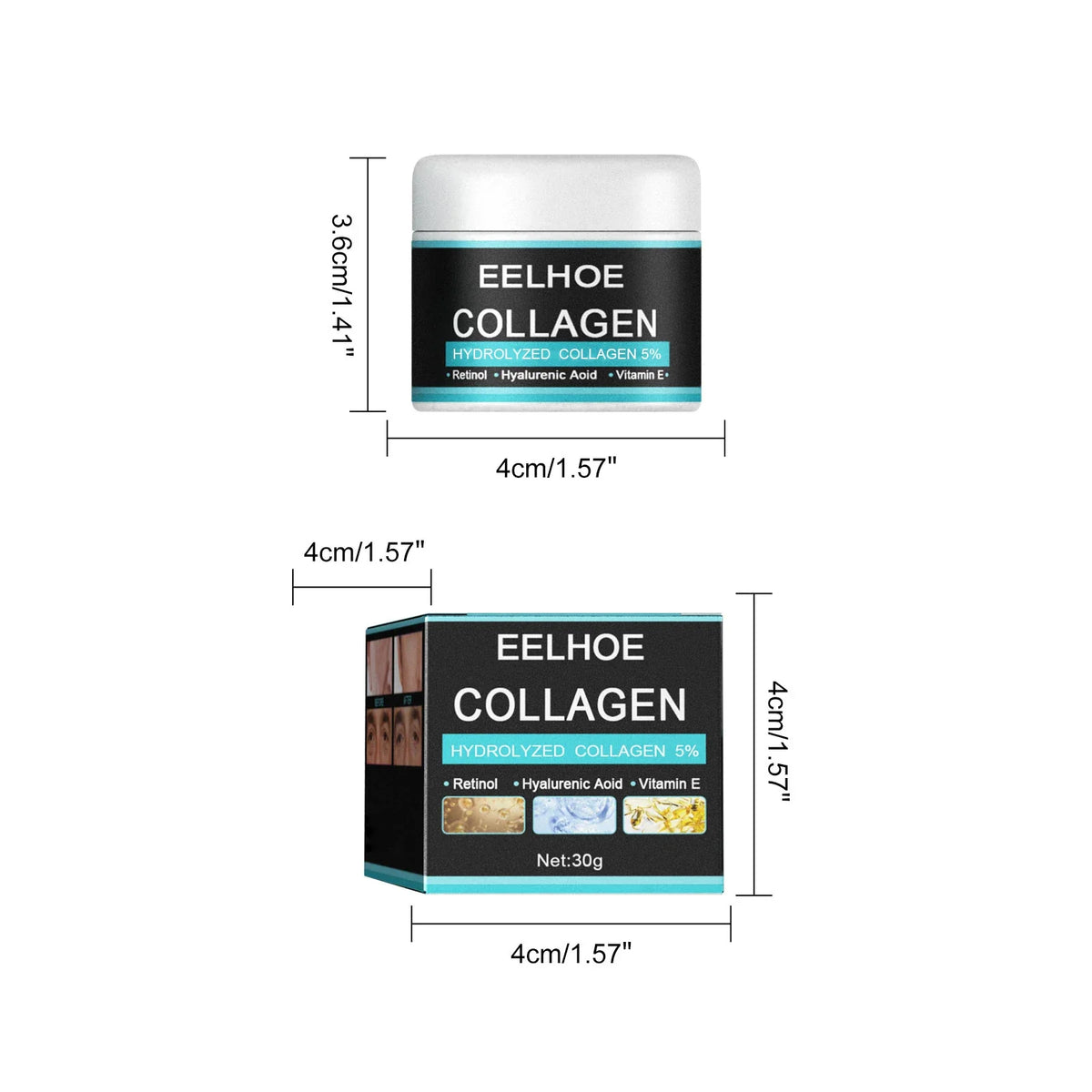 Eelhoe Men's Collagen Anti-Aging Face Cream – Firm & Hydrate
