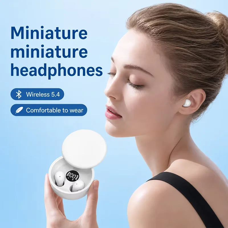 SK26 Bluetooth 5.4 Wireless Earbuds – Sleep & Sport TWS