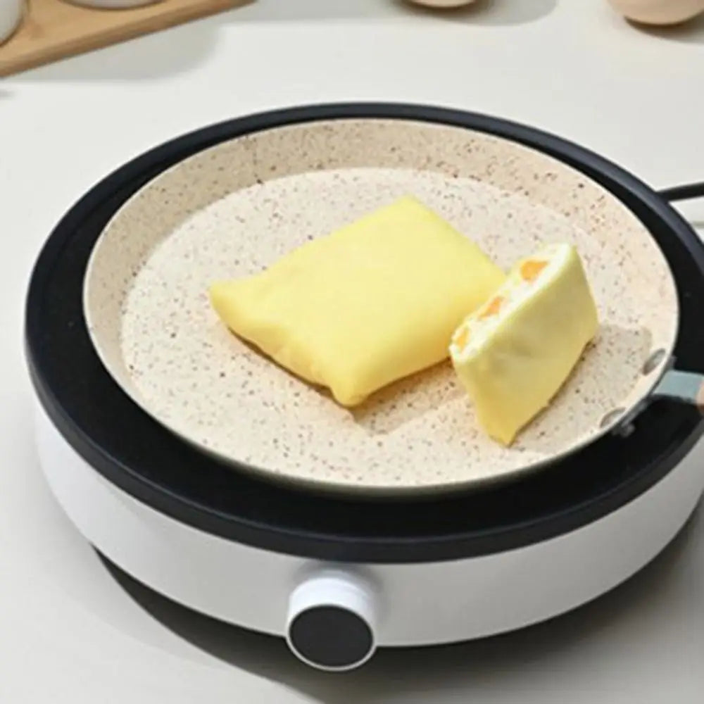Non-Stick Crepe Pan Aluminum Wooden Handle | 6, 8 & 10 Inch