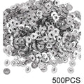 500-Pc Metal Candle Wick Sustainer Tabs | DIY Candle Making Kit