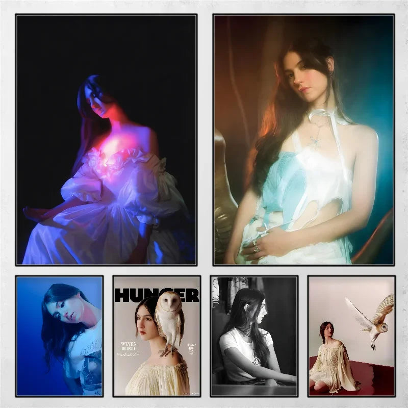 Weyes Blood Music Poster – Waterproof Self-Adhesive Wall Art