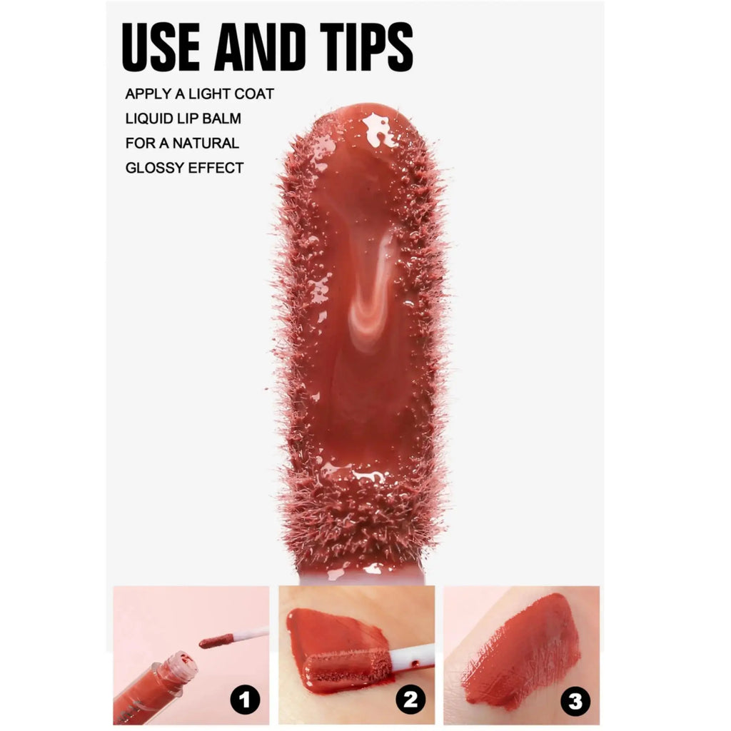 Handaiyan Vitamin E Lip Gloss – Hydrating Plumping Glaze