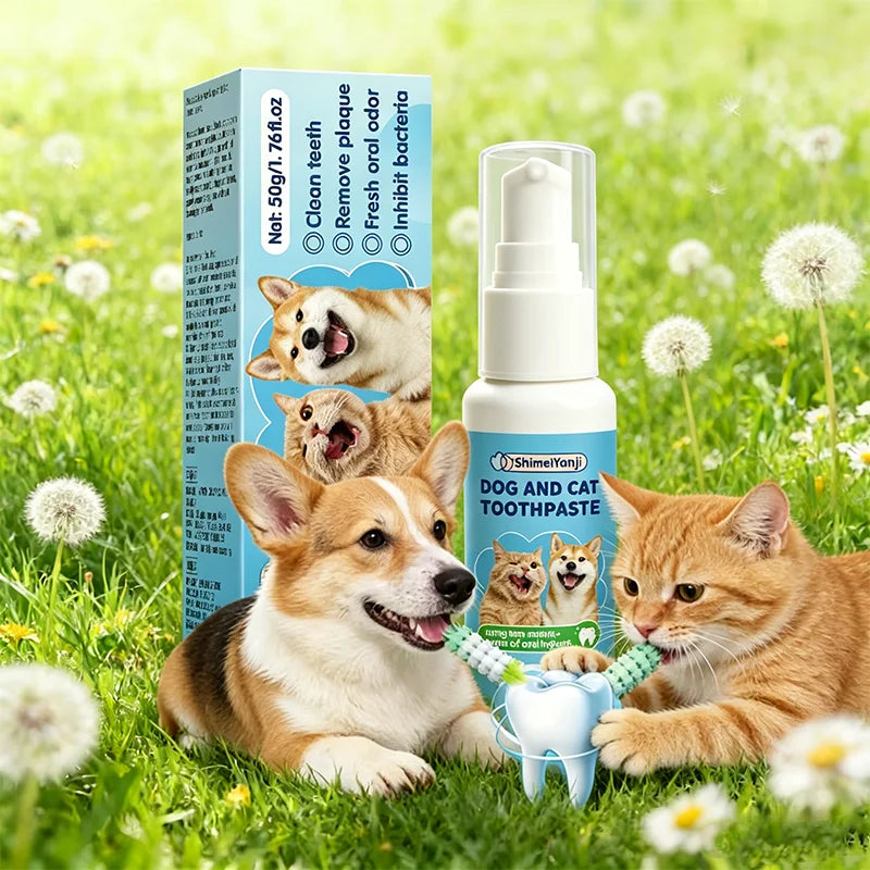 Pet Toothpaste Mint Flavor – Plaque & Tartar for Dogs & Cats