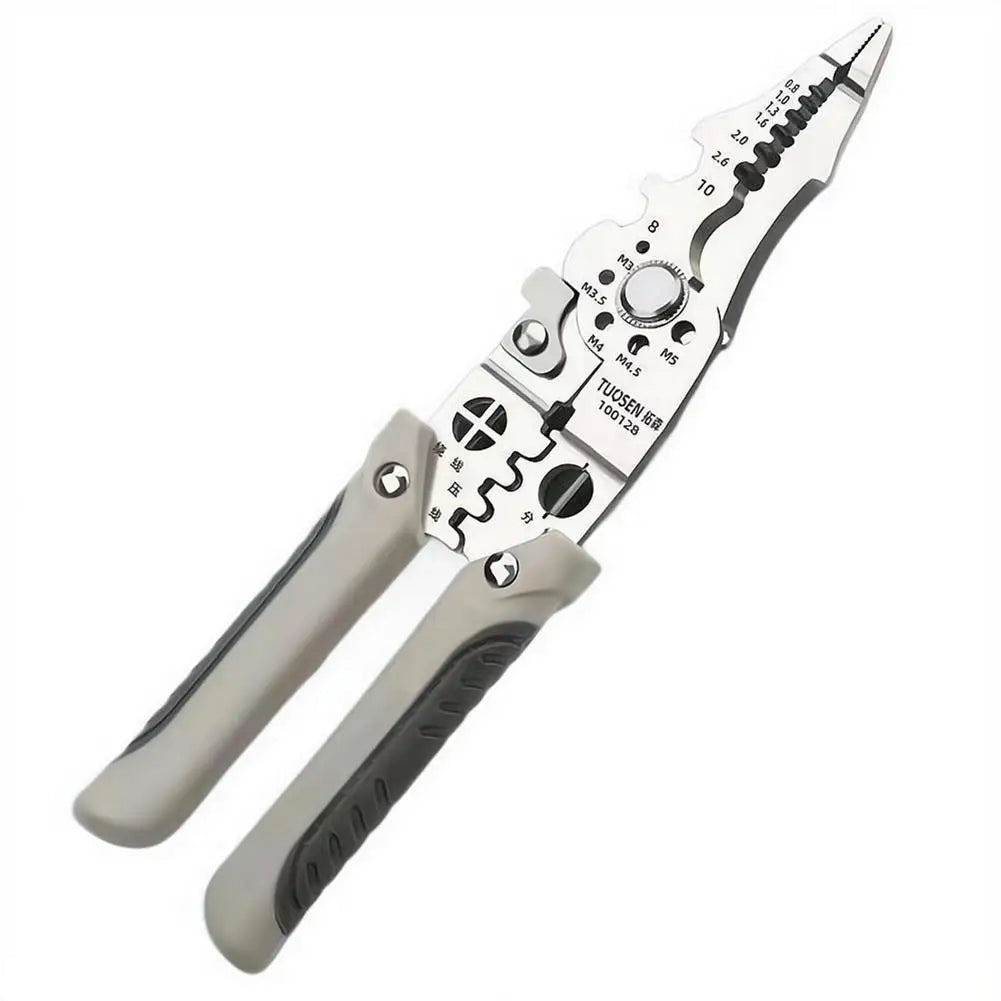 7-in-1 Wire Stripper Plier | Cutting, Crimping & Winding Tool