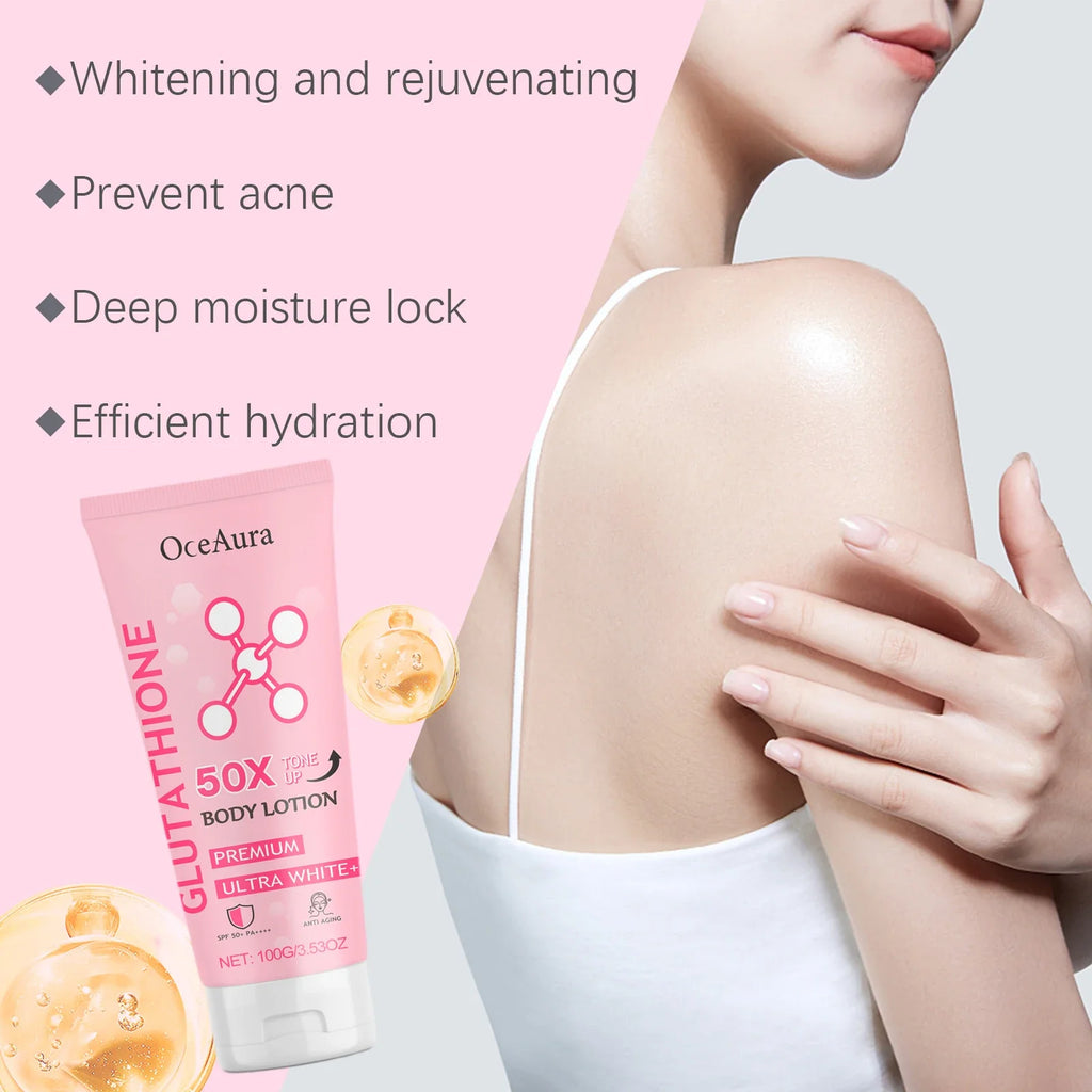 OceAura Glutathione Niacinamide Brightening Body Lotion 100g