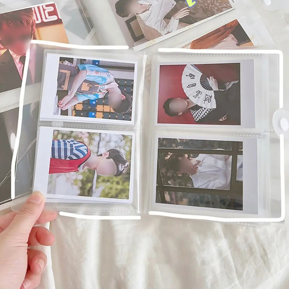 Photo Card Album 80/160 Slots – PVC Photocard Holder 3–7 Inch