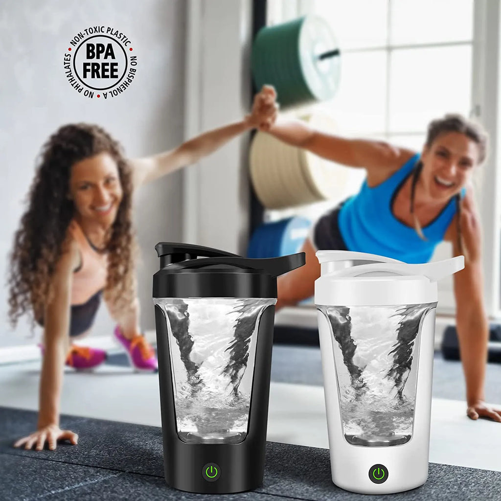 BALASHOV Electric Protein Shaker Bottle 450ml | Portable Mixer