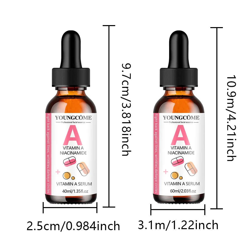 Vitamin Serum Retinol Hyaluronic Acid Brighten Skin Hydrate Under Eye