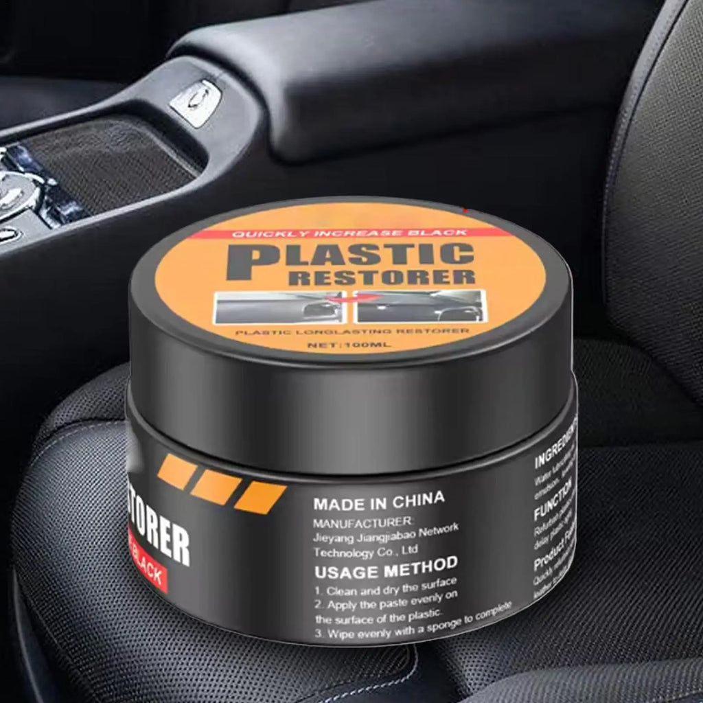 Leather Restorer Paste Renewal Wax Car Interior Care Cleaning Cream