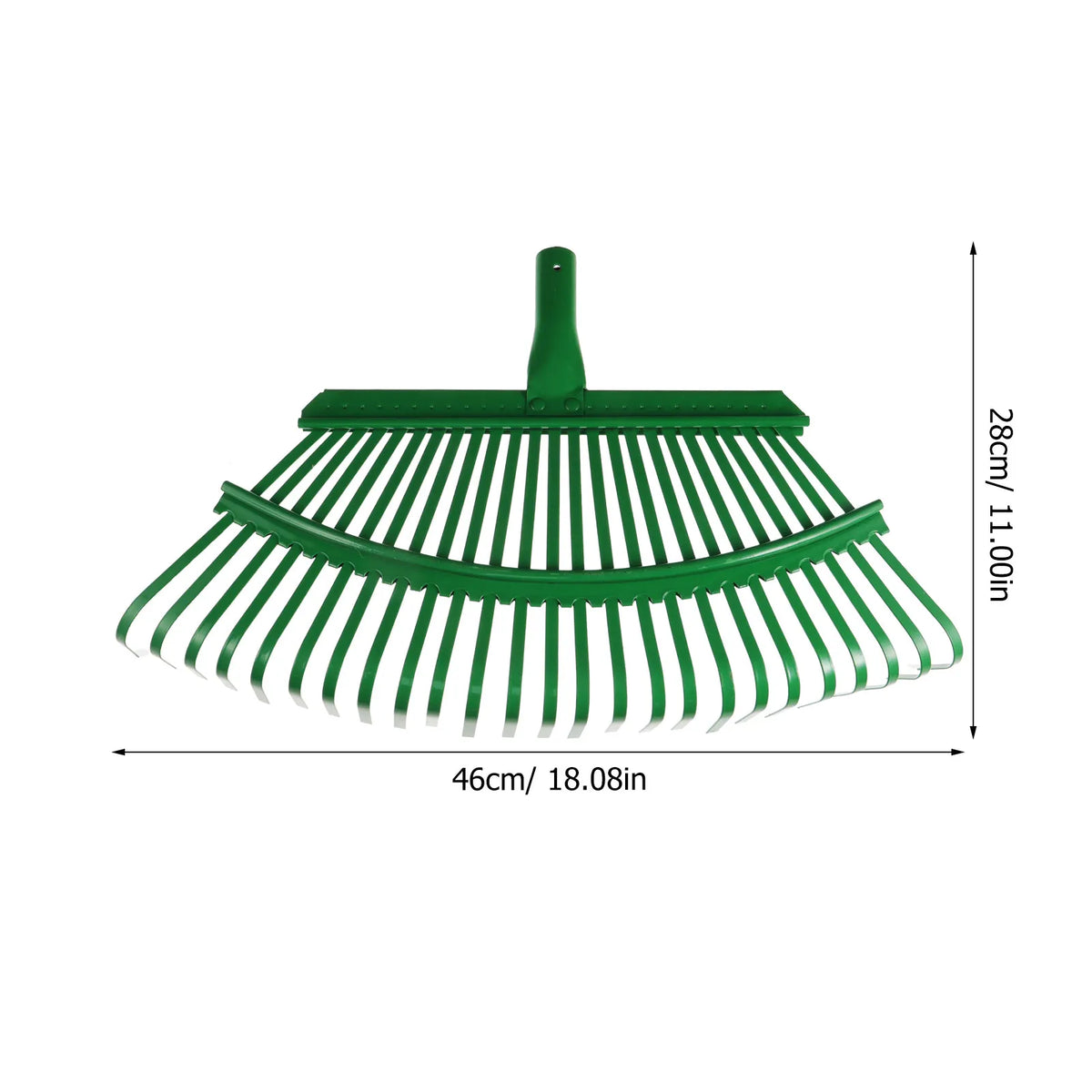 Heavy Duty Carbon Steel Garden Rake Leaves Lawn Leveling Turf