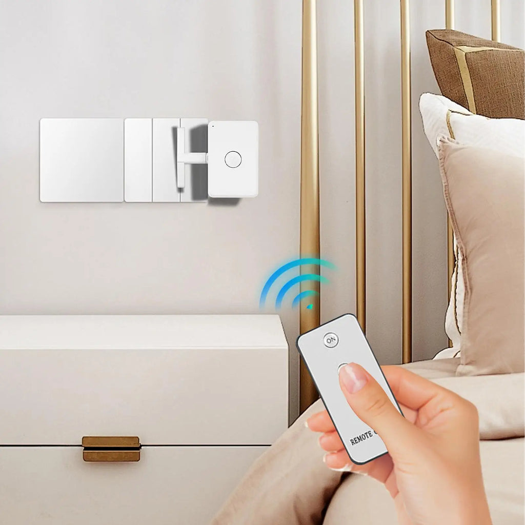Smart Wireless Button Pusher – 10M Remote, No Wiring Needed