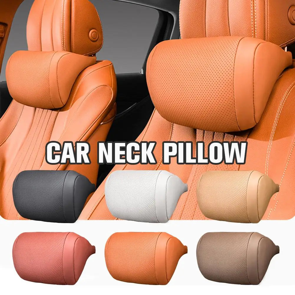 Memory Foam Car Neck Pillow – Ergonomic Headrest Cushion