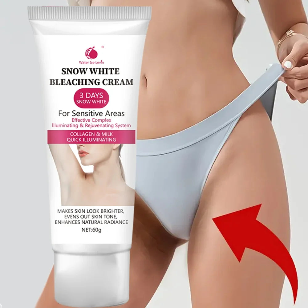 Snow White Brightening Cream – Underarms, Knees & Dark Areas