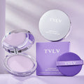 Waterproof Violet Cream Powder Natural Stick Facial Long Term Oil