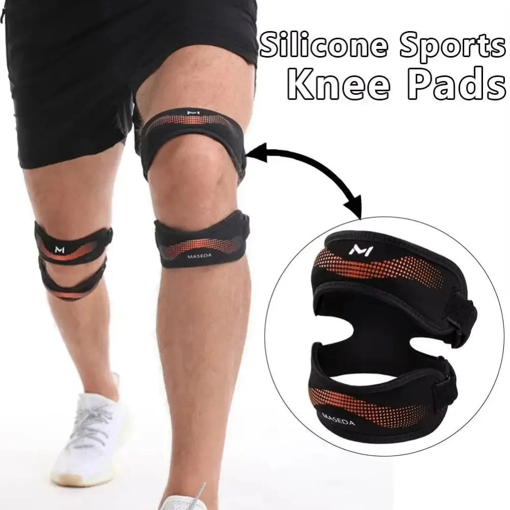 Adjustable Double Patellar Knee Support Strap | Breathable